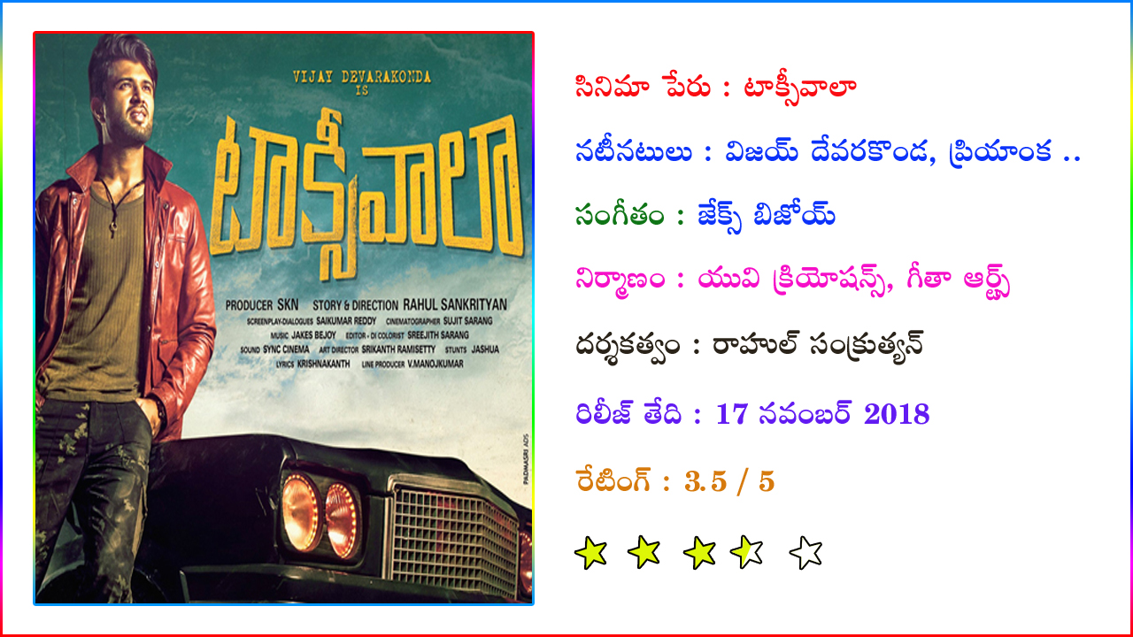 Taxiwala Movie Review