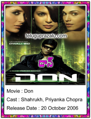 Don Bollywood Movie In Telugu
