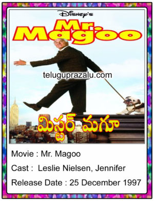 Mr. Magoo Hollywood Movie in Telugu