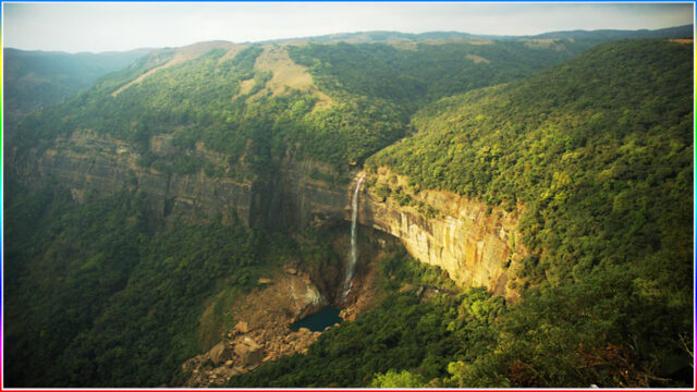 14. Nohkalikai Waterfalls