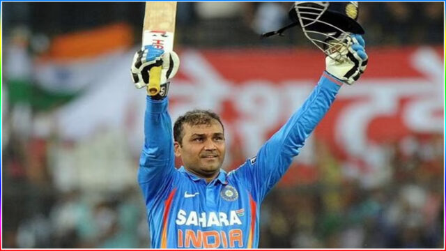 8. Virender Sehwag